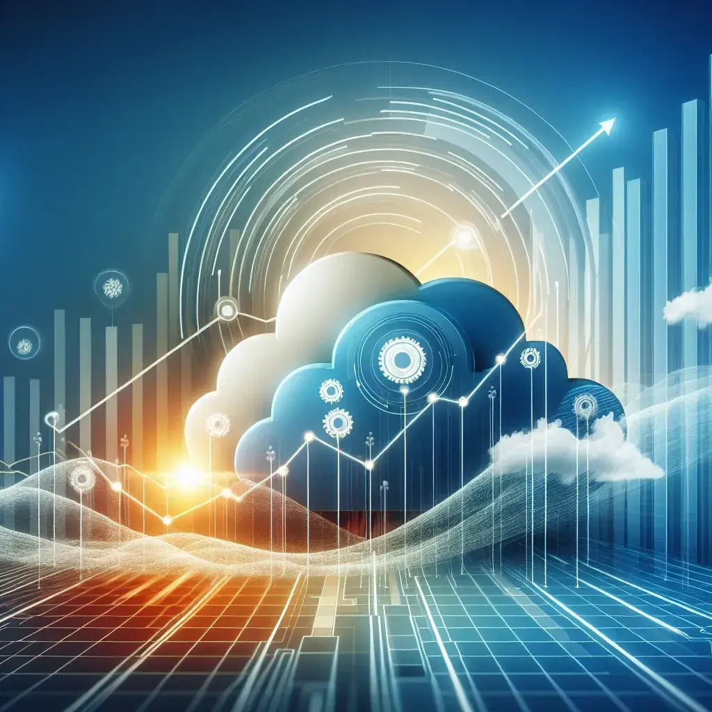 Alt text: "Nebius stock chart showing significant surge following announcement of partnership with Microsoft for AI cloud services."
