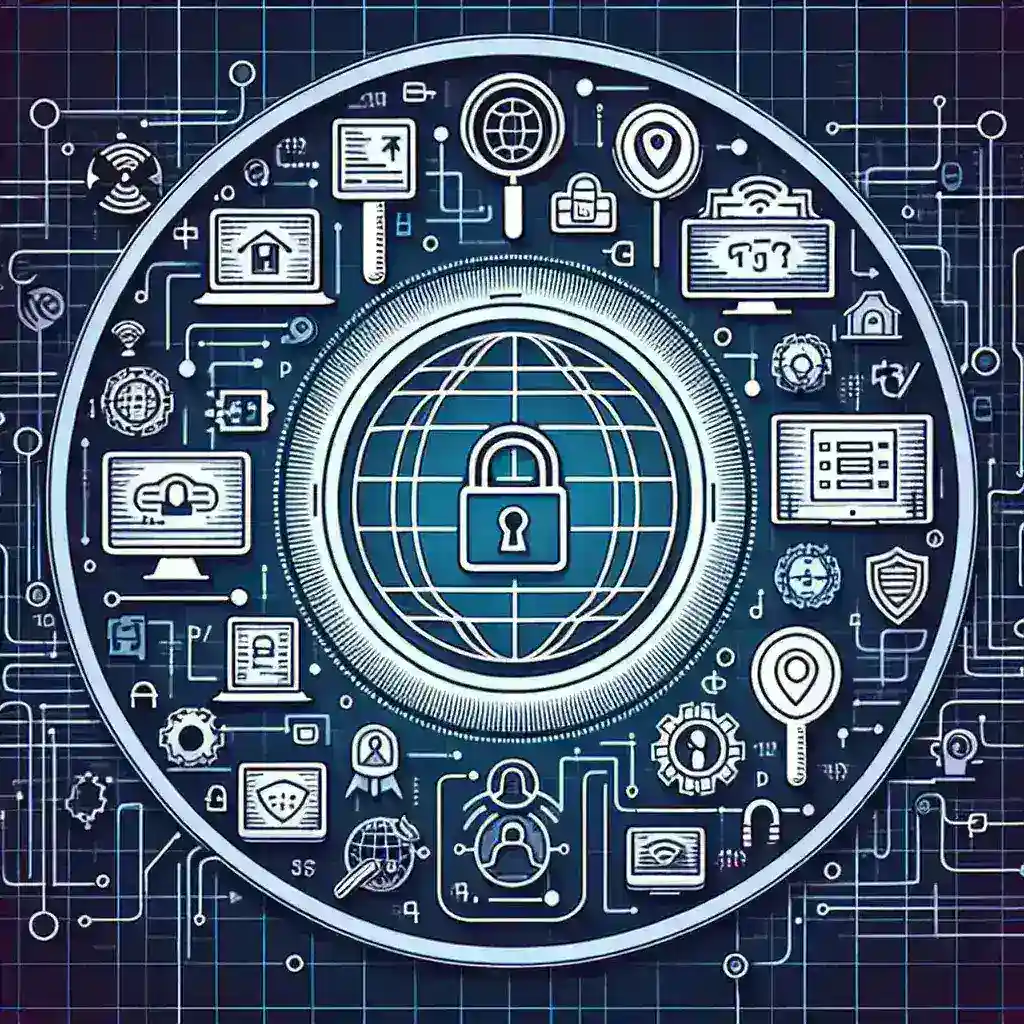 "Diagram illustrating various tools for TLS fingerprint analysis, showcasing their roles in enhancing network security and traffic monitoring in digital environments."